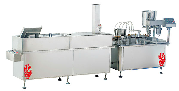 XHPG型口服液洗烘灌軋機組 XHPG型口服液洗烘灌軋機組